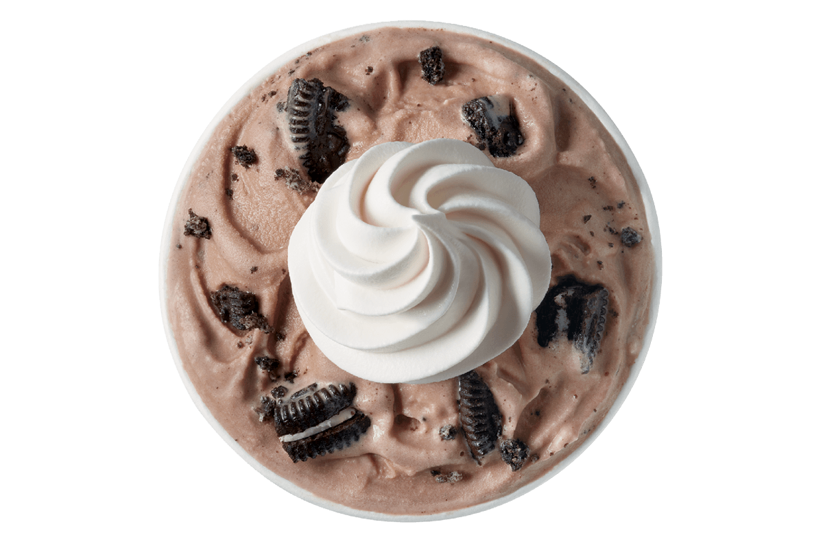 Oreo Hot Cocoa Blizzard Treat