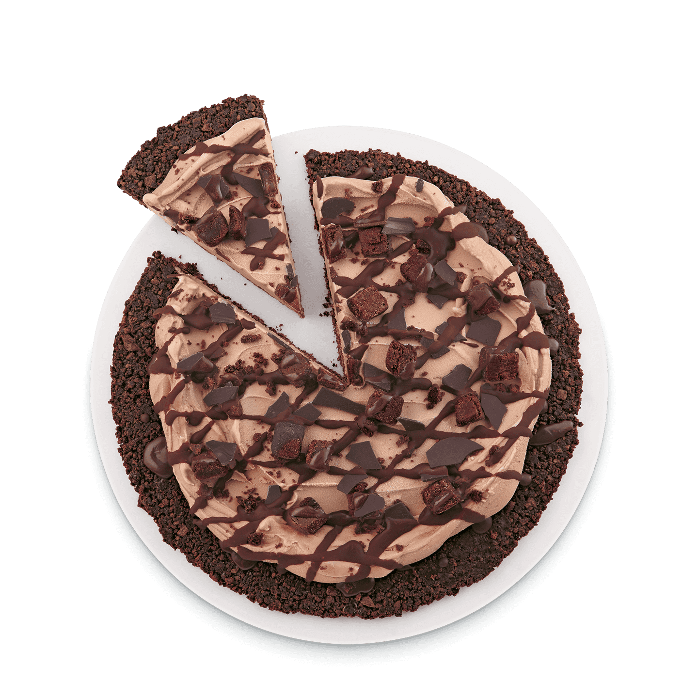 Choco Brownie Treatzza Pizza